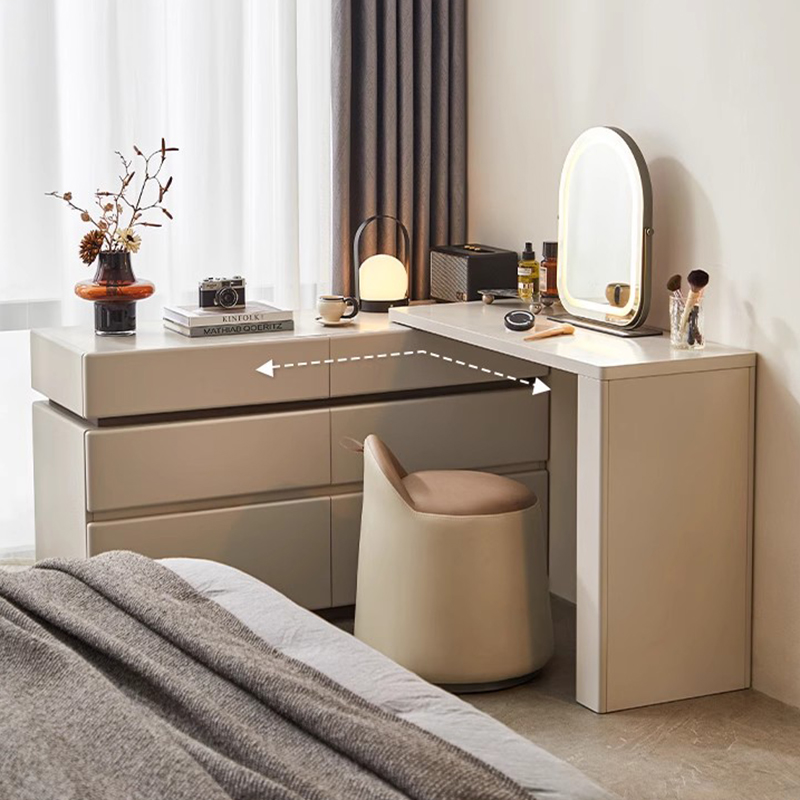 Storage Desk Vanity Table Mirr - Beauty Without Makeup 评论和价格