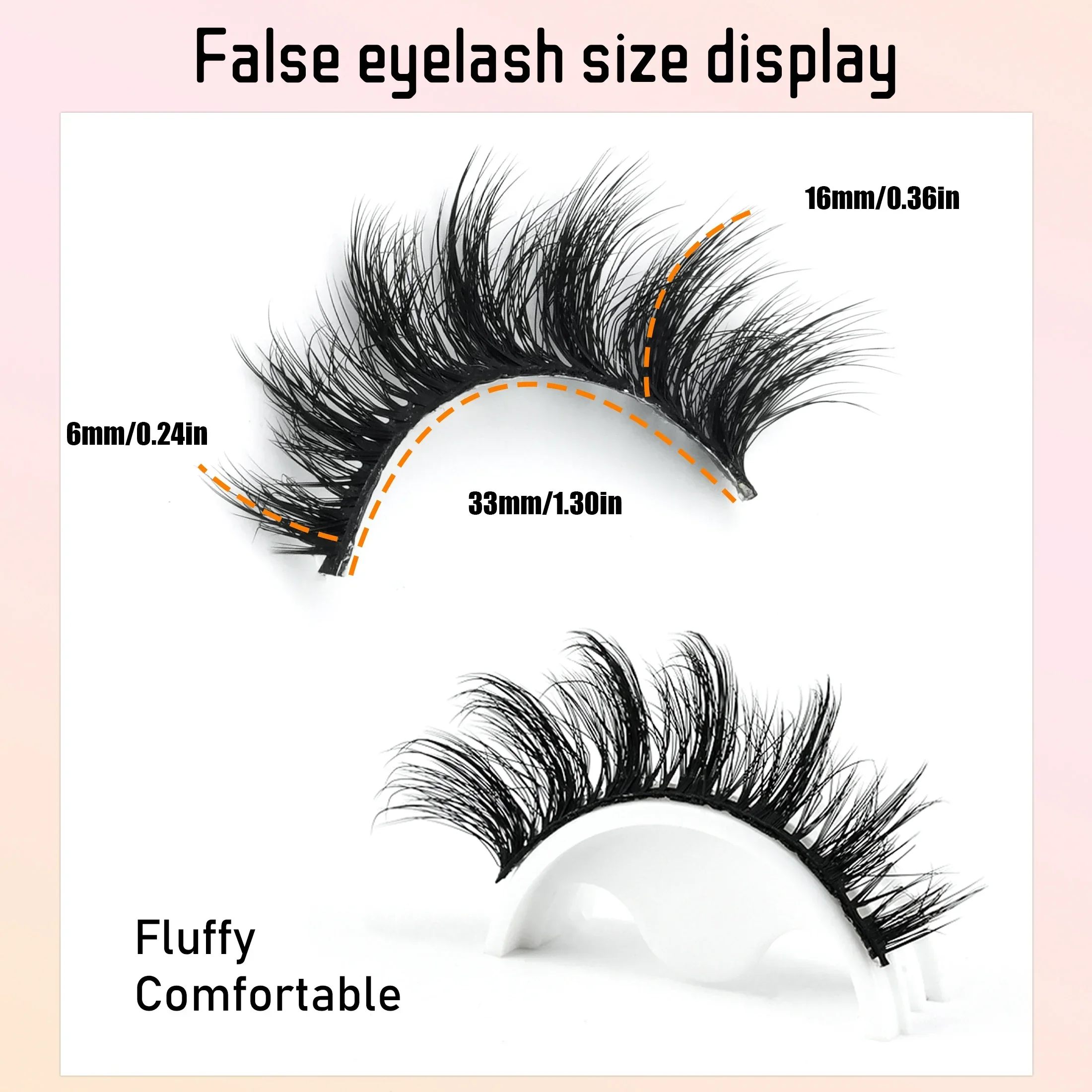 5 Pairs Cat Eye 8D Russian Vol - Beauty Makeup Women 评论和价格